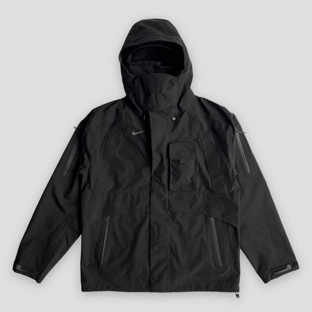 Nike ACG Men's Windbreaker Jacket - Black - L on Productcaster.