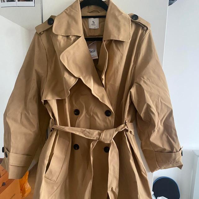 Sainsbury's TU Women's Trench - Tan - L on Productcaster.