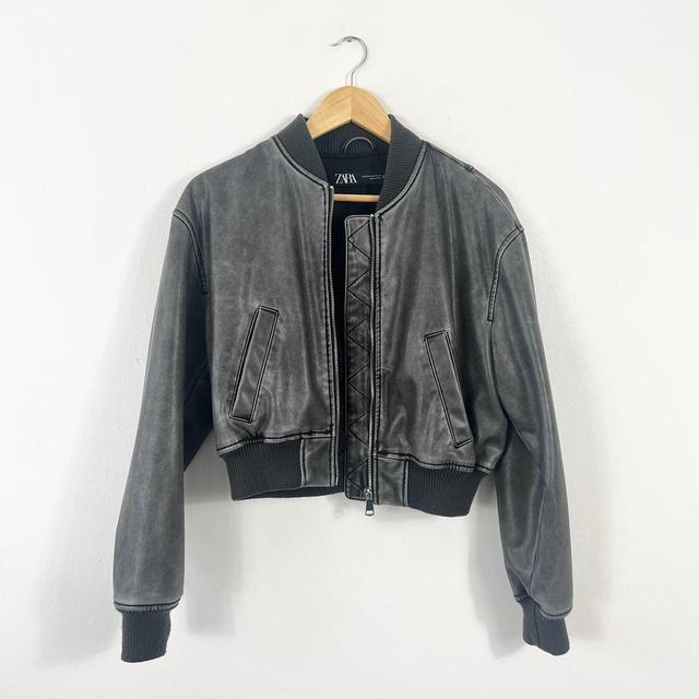 Zara Women's Bomber Jacket - Grey - XS on Productcaster.