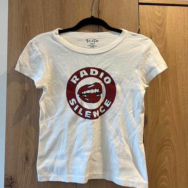 Brandy Melville Women's T-shirt - White - One size on Productcaster.