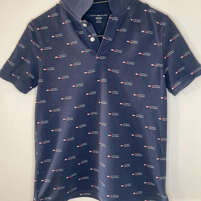 Tommy Hilfiger Kids' Polo shirt - Navy/Blue - 14 years on Productcaster.