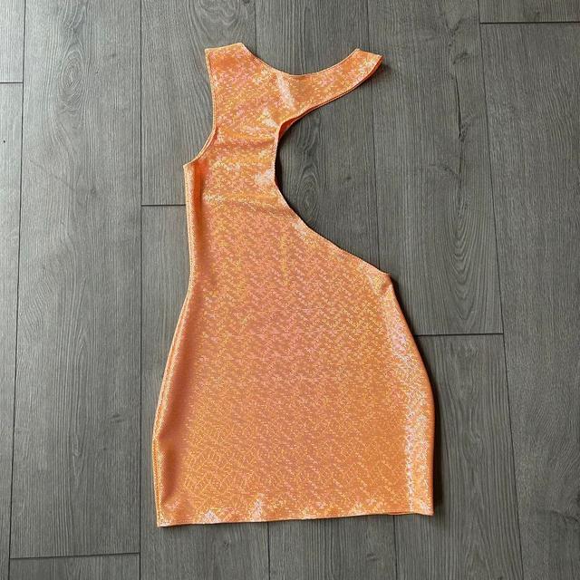 Warehouse Women's Bodycon Dress - Orange - 10 on Productcaster.