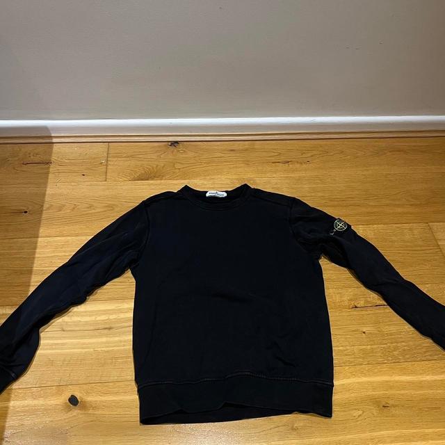 Stone Island Junior Kids' Sweatshirt - Black on Productcaster.