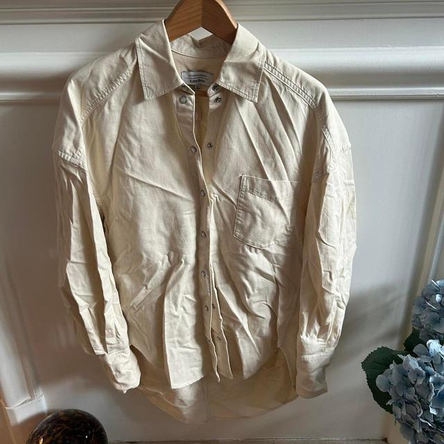 & Other Stories Women's Shirt - Cream - L on Productcaster.