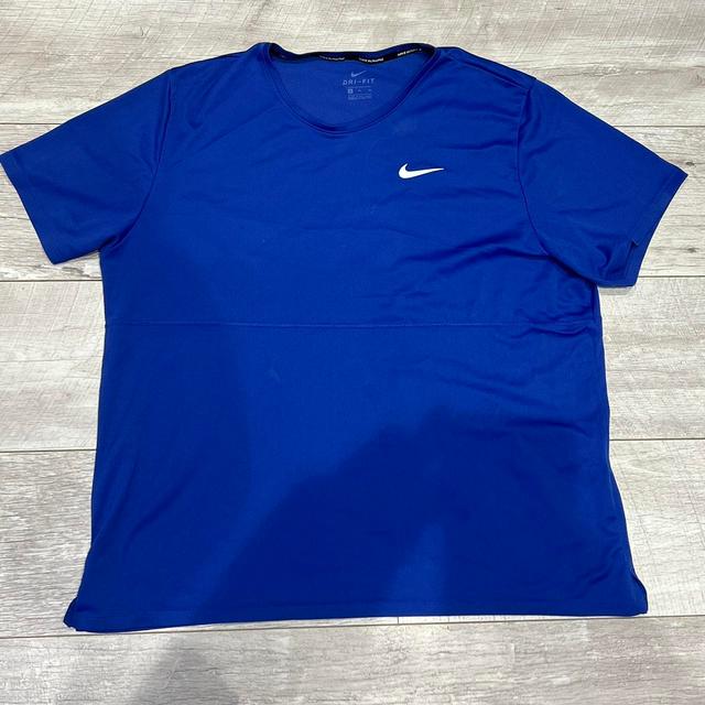 Nike Men's T-shirt - Blue - XL on Productcaster.