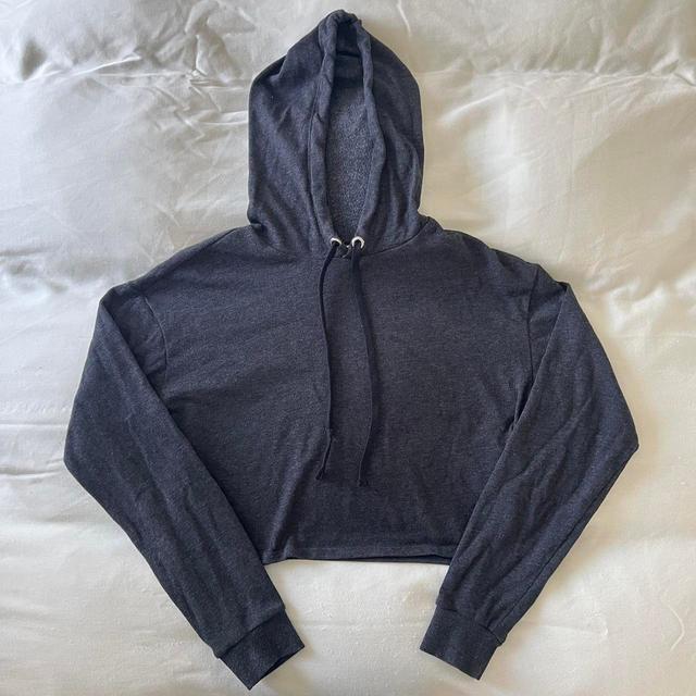 H&M Women's Hoodie - Grey/Black - XS on Productcaster.