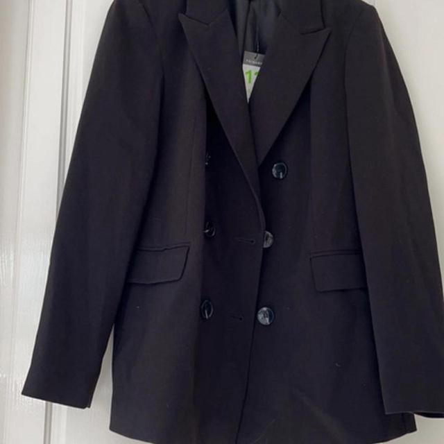 Primark Women's Blazer Jacket - Black - UK 12 on Productcaster.