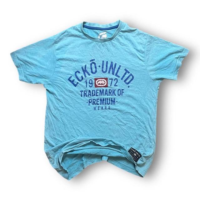 Ecko Unltd. Men's T-shirt - Blue - XS on Productcaster.