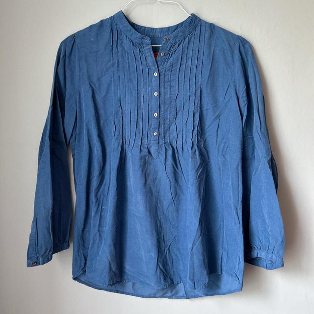 Bensimon Women's Blouse - Blue - 12 on Productcaster.