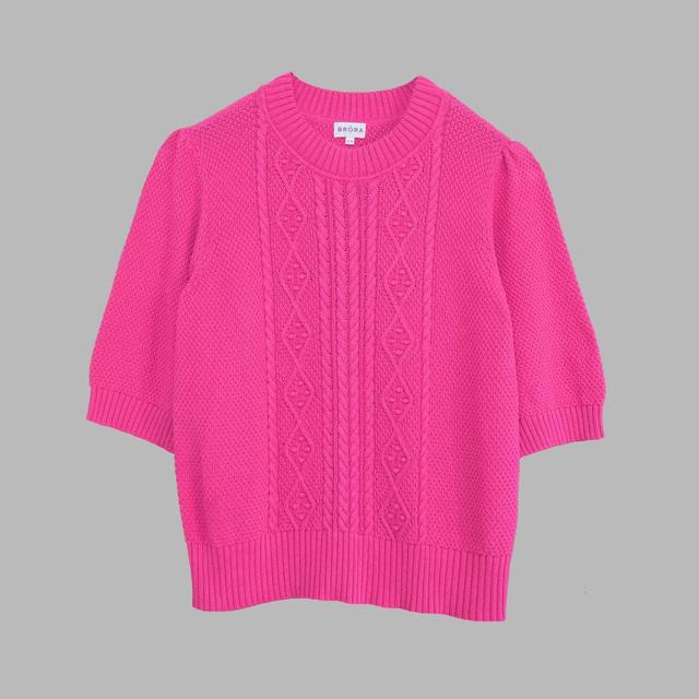 Brora Women's Jumper - Pink - 12 on Productcaster.