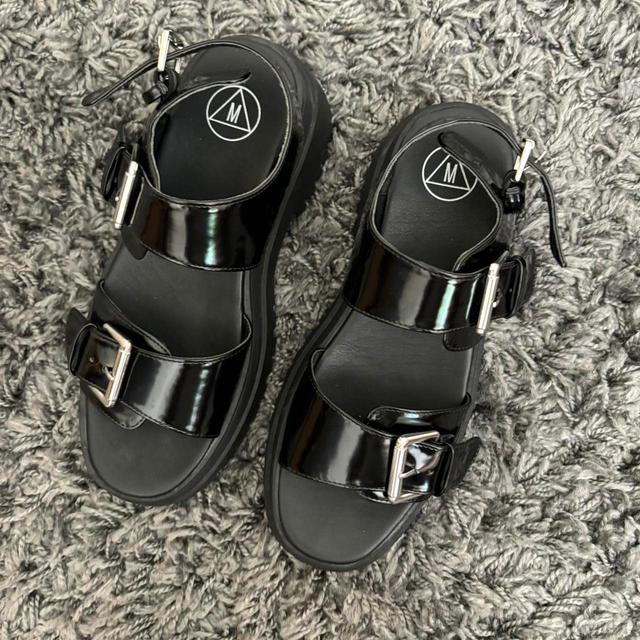 Missguided Women's Sandals - Black - UK 7 on Productcaster.