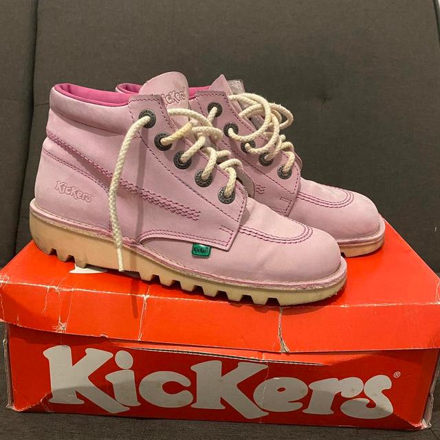 Kickers Women's Trainers - Pink - UK 6 on Productcaster.