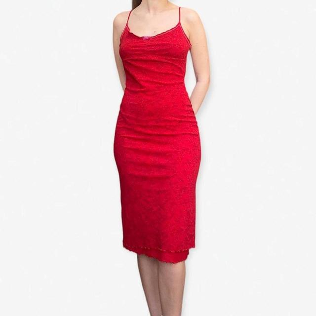 KOOKAÏ Women's Bodycon Dress - Red on Productcaster.