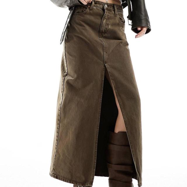 Dr. Denim Women's Skirt - Brown - L on Productcaster.