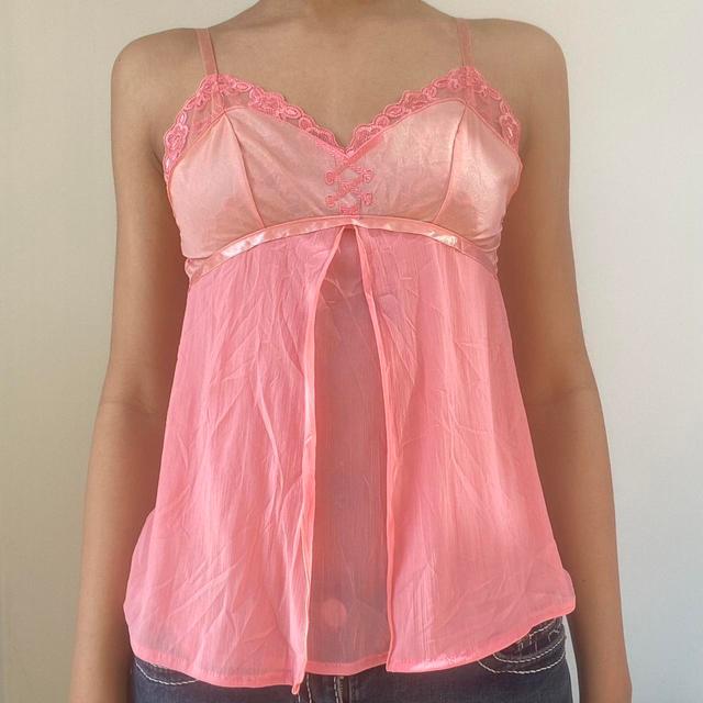 Women's Vest - Pink - S on Productcaster.