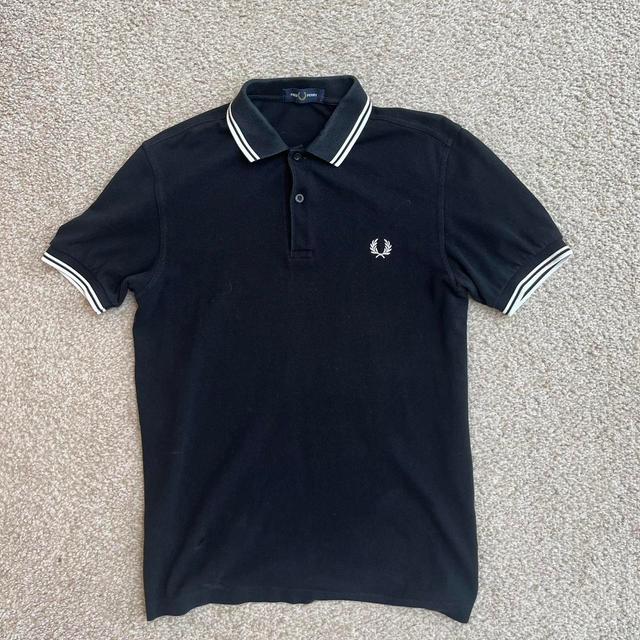 Fred Perry Men's Polo shirt - Black - S on Productcaster.