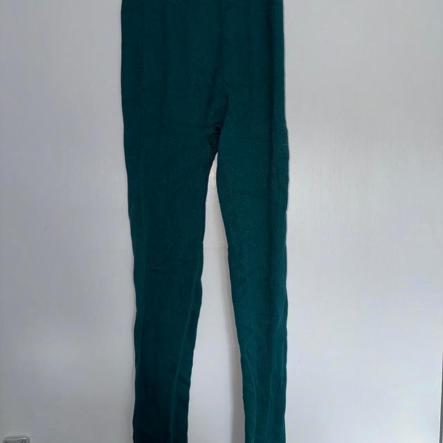 Zara Women's Leggings - Green - S on Productcaster.