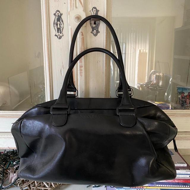 Nicole Farhi Women's Leather Bag - Black on Productcaster.