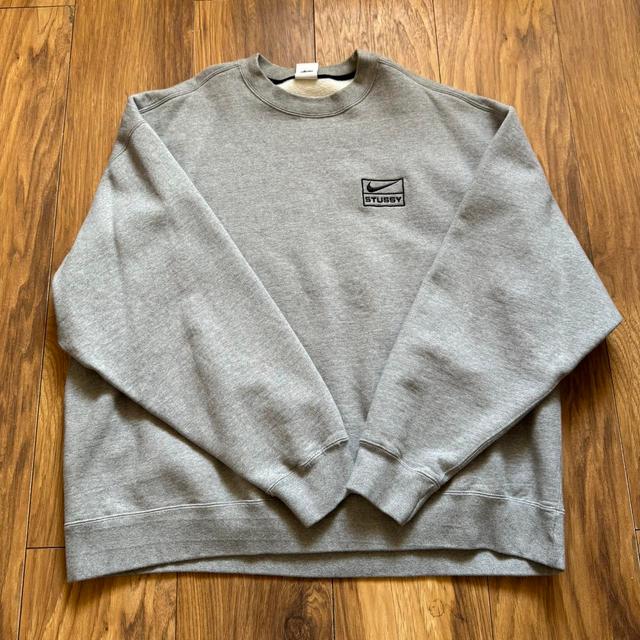 Stüssy Men's Sweatshirt - Grey - XL on Productcaster.