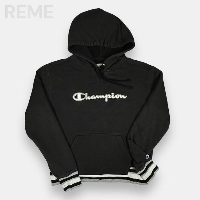 Champion Women's Hoodie - Black - M on Productcaster.