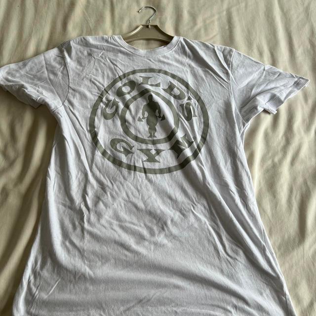 Gold's Gym Men's T-shirt - White - S on Productcaster.