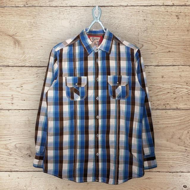 Joe Browns Men's Shirt - Blue - M on Productcaster.