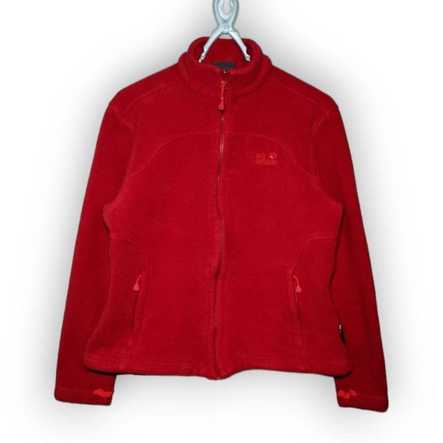 Jack Wolfskin Women's Shacket Jacket - Red - UK 12 on Productcaster.