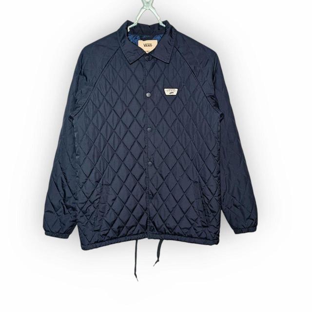 Vans Men's Casual Coat - Blue - S on Productcaster.