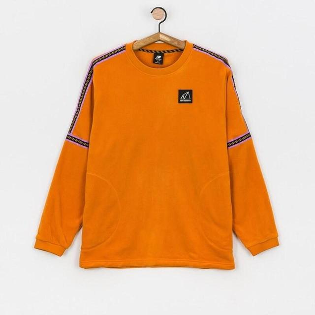 New Balance Men's Sweatshirt - Yellow - S on Productcaster.