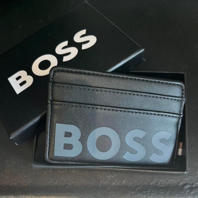 BOSS Men's Cardholders - Black on Productcaster.