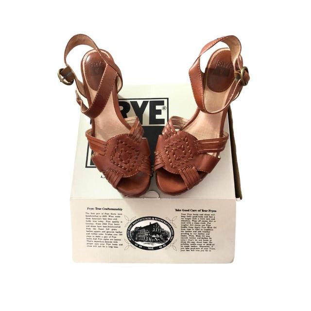 Frye Women's Sandals - Brown - UK 5.5 on Productcaster.