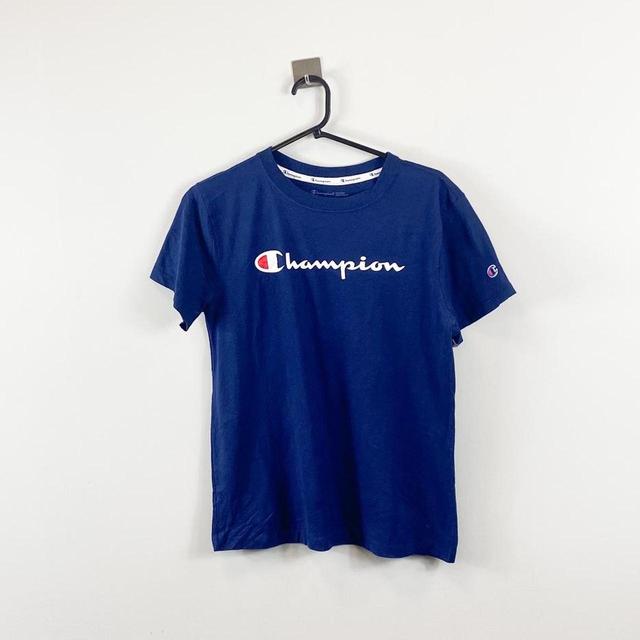 Champion Women's T-shirt - Blue - S on Productcaster.