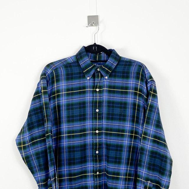 Ralph Lauren Men's Shirt - Black/Blue - L on Productcaster.