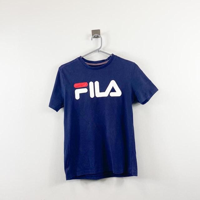 Fila Women's T-shirt - Blue - S on Productcaster.