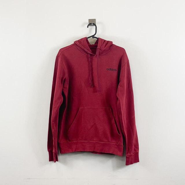 Adidas Women's Hoodie - Burgundy - M on Productcaster.