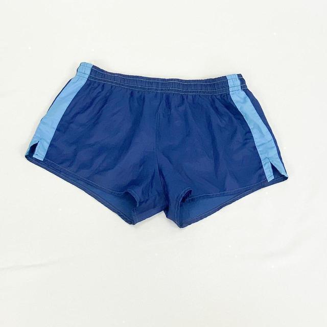 Vintage Men's Shorts - Blue - S on Productcaster.