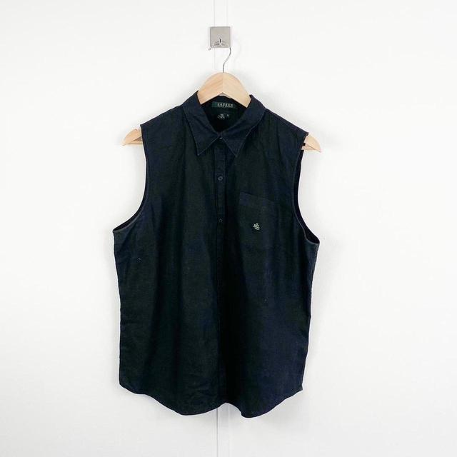 Ralph Lauren Women's Shirt - Black - M on Productcaster.