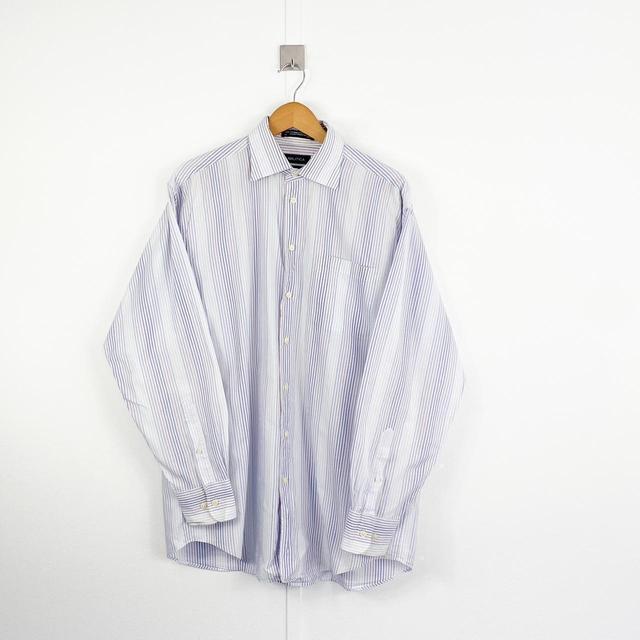 Nautica Men's Shirt - Blue - XL on Productcaster.