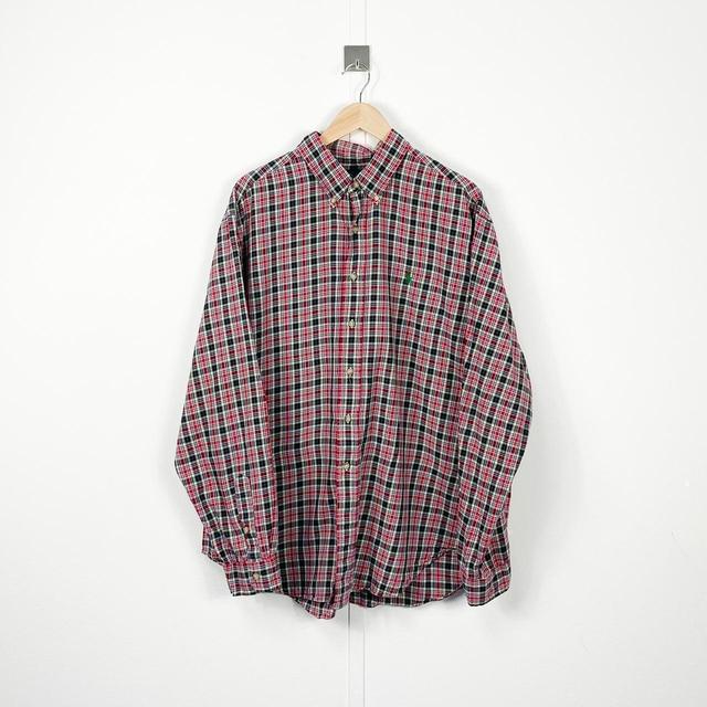 Ralph Lauren Men's Shirt - Red/Multi - XL on Productcaster.