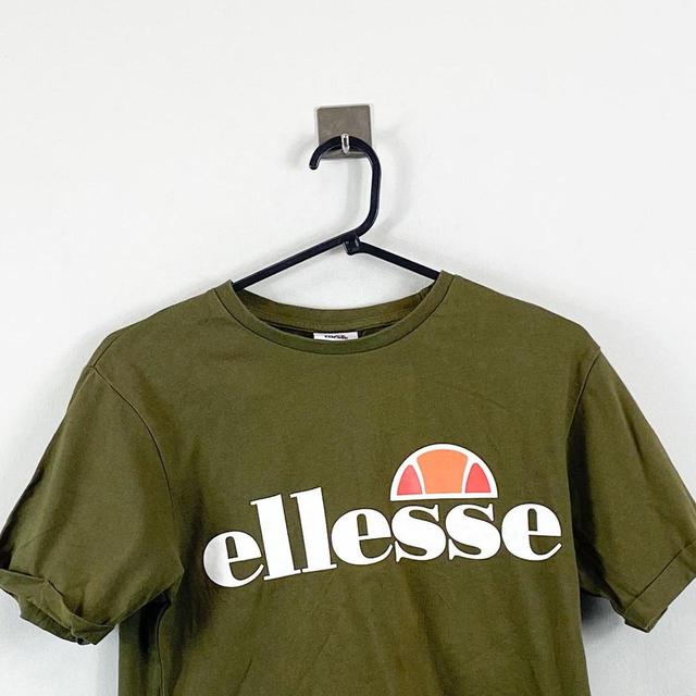 Ellesse Women's Crop top - Green/Khaki - S on Productcaster.