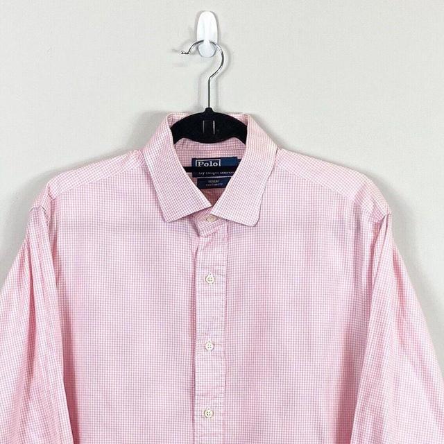 Ralph Lauren Men's Shirt - Pink - XL on Productcaster.