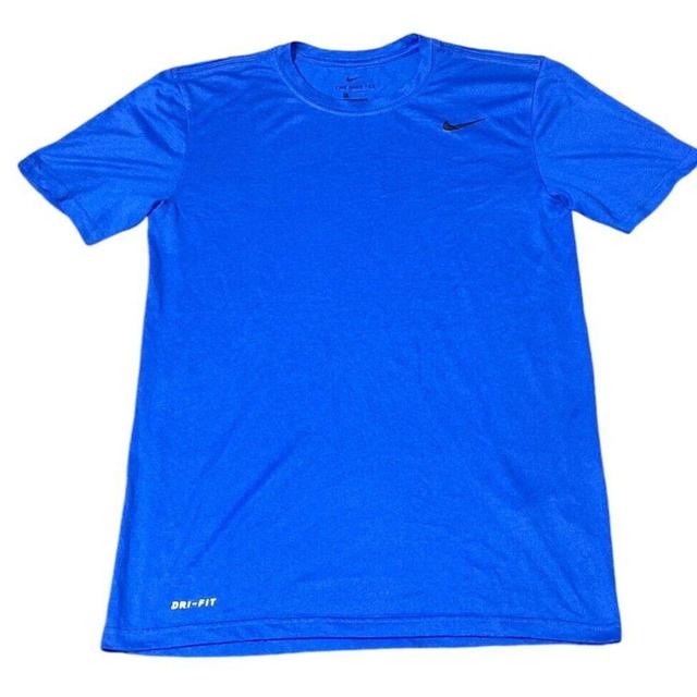 Nike Men's T-shirt - Blue - S on Productcaster.