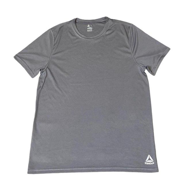 Reebok Men's T-shirt - Grey - L on Productcaster.