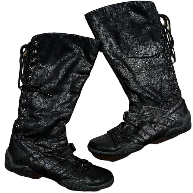 Vintage Women's Ankle Boots - Black - UK 7 on Productcaster.