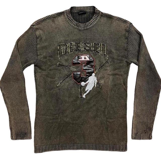 Diesel Women's Jumper - Brown/Khaki - XL on Productcaster.