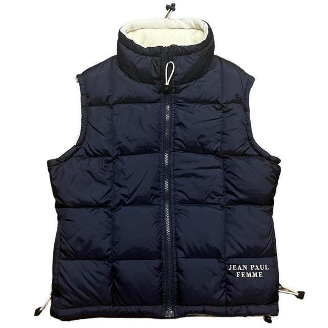 Vintage Women's Vest - Navy/Cream - S on Productcaster.