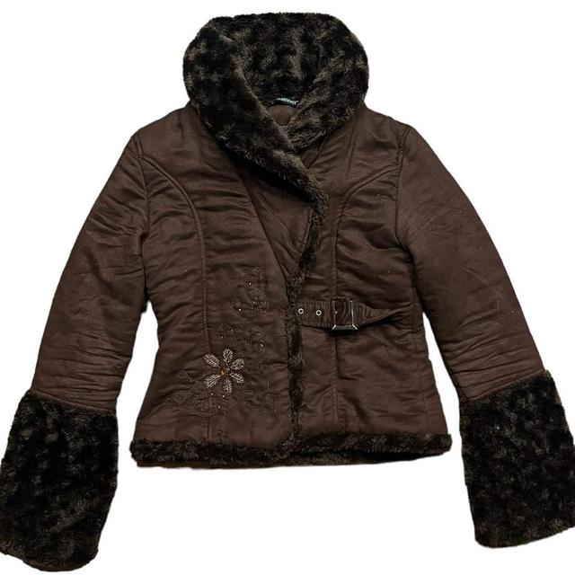 Vintage Women's Jacket - Brown - S on Productcaster.