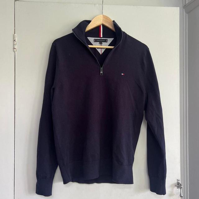 Tommy Hilfiger Men's Jumper - Navy - M on Productcaster.