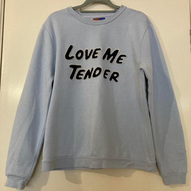 Opening Ceremony Women's Sweatshirt - Blue - L on Productcaster.