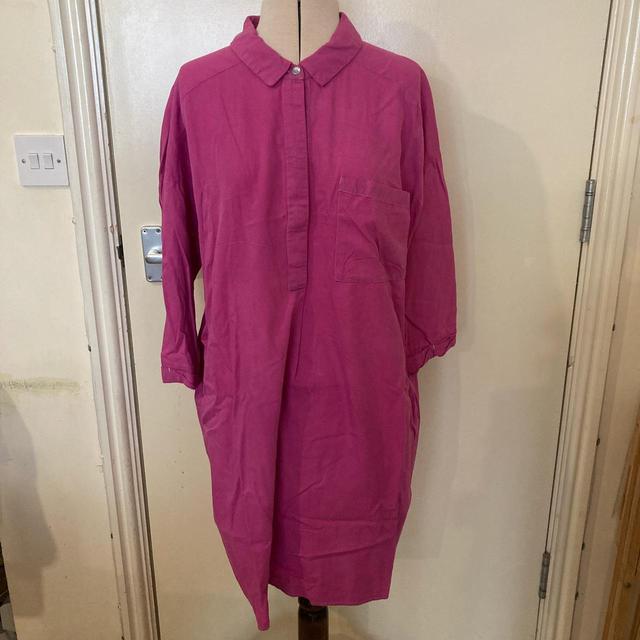 Whistles Women's Shirt Dress - Pink - 16 on Productcaster.